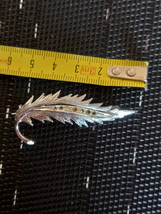 Spilla vintage argento 800