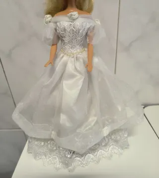 Vestido Muñeca Sissi novia Imperial 1997