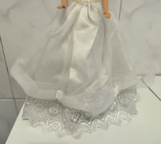 Vestido Muñeca Sissi novia Imperial 1997