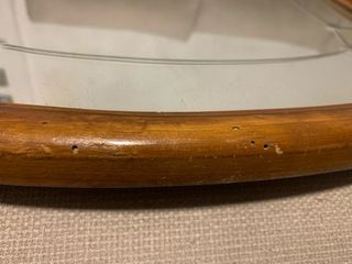 Espejo Vintage Madera, tenia carcoma pero INACTIVA