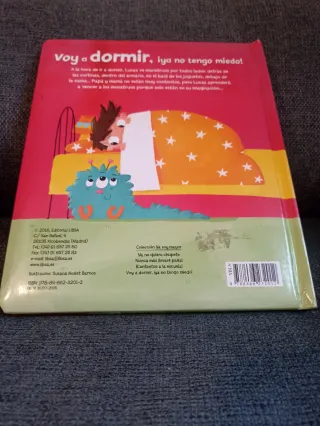 Voy a dormir, ¡ya no tengo miedo!