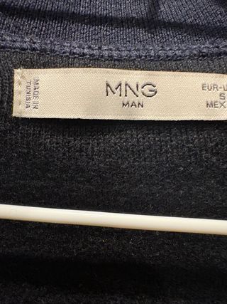 Chaqueta Blazer Punto Mango Azul Marino