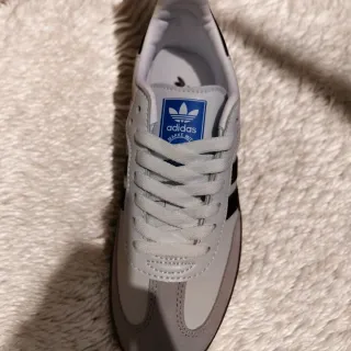 Adidas Samba Gris y Blanco