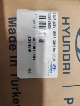 Piloto Trasero Izquierdo Hyundai I20 Portón