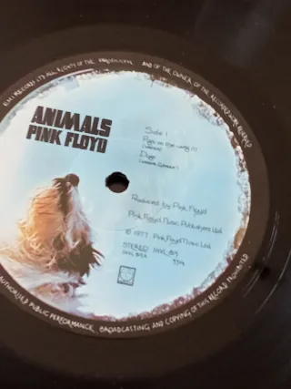 LP Disco De Vinilo - Animals - Pink Floyd