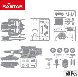 COLORBABY RASTAR - Coche teledirigido F1 2021 Ferr