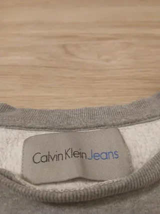 Sudadera Calvin Klein Gris Talla XS