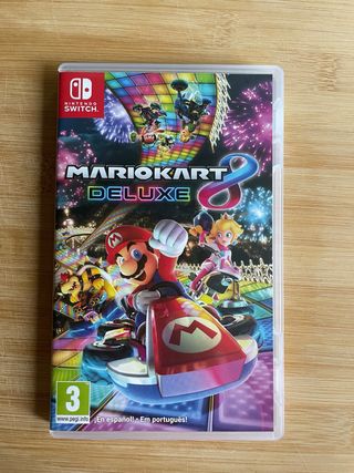 CAJA Juego Nintendo Switch Mario Kart 8 Deluxe