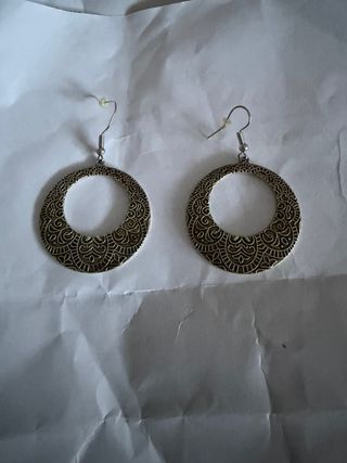 Pendientes Aro Mujer Diseño Vintage