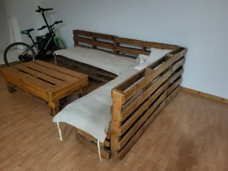 Sofá modular de palets