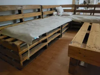 Sofá modular de palets