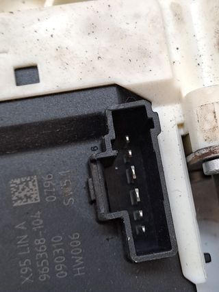 MOTOR ELEVALUNAS TRASERO IZQUIERDO RENAULT MEGANE III BERLIN