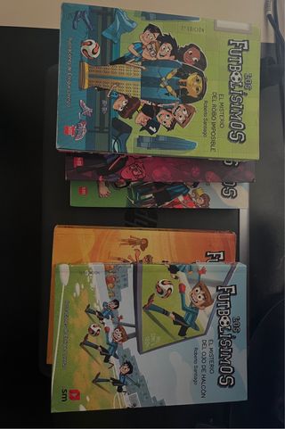 Los Futbolísimos toda la saga 3€ x libro