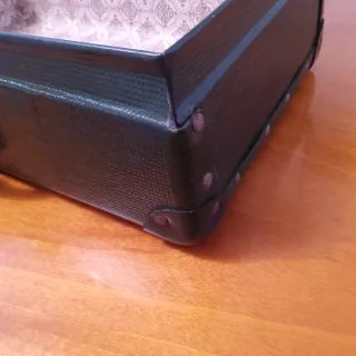 Valigetta vintage anni 60-70 verde