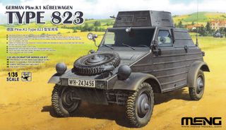 Maqueta German Pkw.K1 Kubelwagen Type 823 1/35