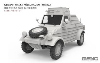 Maqueta German Pkw.K1 Kubelwagen Type 823 1/35