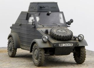 Maqueta German Pkw.K1 Kubelwagen Type 823 1/35