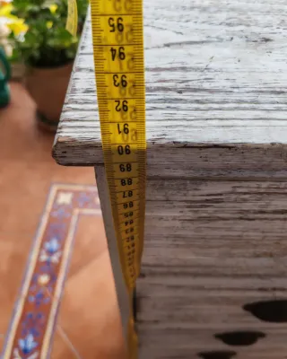 Mueble cajonera de madera