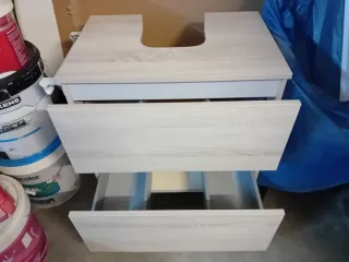 Mueble de baño madera