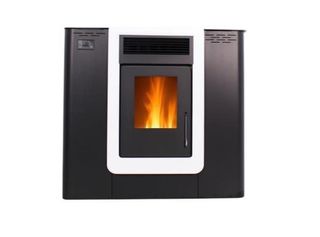 Estufa de Pellets Pasillo10 canalizada 10 KW VAL1