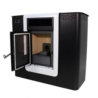 Estufa de Pellets Pasillo10 canalizada 10 KW VAL1