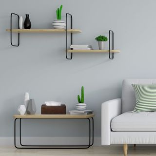 Relaxdays, 7,5 x 24 x 12 cm, Marrón Oscuro Caja pa