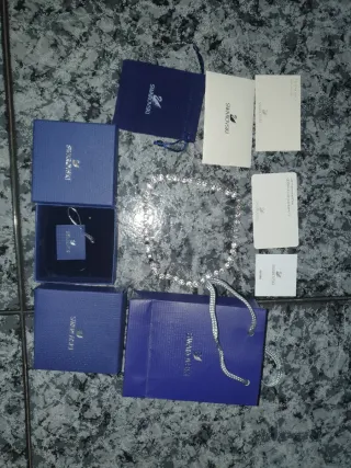 Collar Swarovski Plata