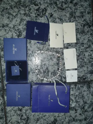 Collar Swarovski Plata