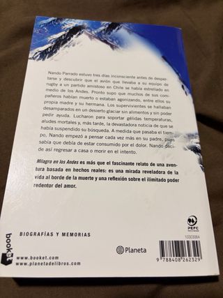 libro milagro en los andes historia real