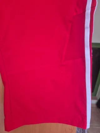 Pantalón Capri Adidas 3/4 Rayas Blancas