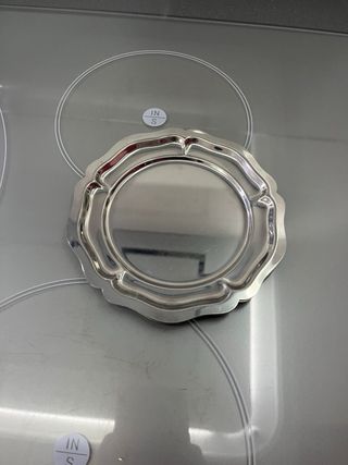 Set 8 Platos Metal Nuevos