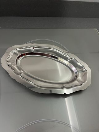 Set 8 Platos Metal Nuevos