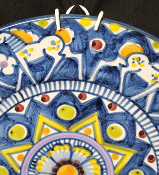 Pinto Vietri –Piatto decorativo ceramica