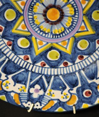 Pinto Vietri –Piatto decorativo ceramica