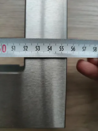 Marco empotrable para microondas