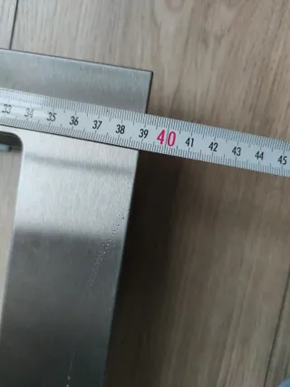 Marco empotrable para microondas