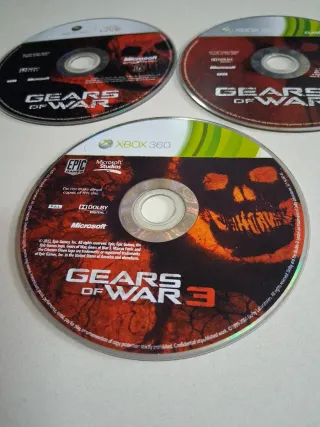 Gears of War 1, 2 y 3 Xbox 360