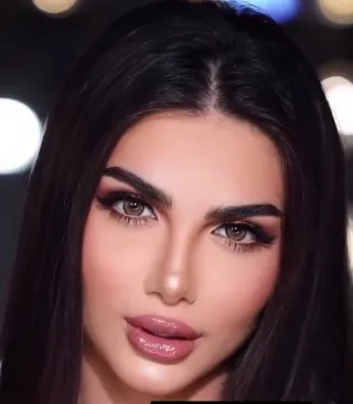 Lentillas de colores marrónes caramelo