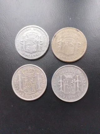 Lote Billetes y Monedas España