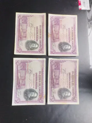 Lote Billetes y Monedas España