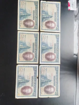 Lote Billetes y Monedas España