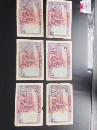 Lote Billetes y Monedas España