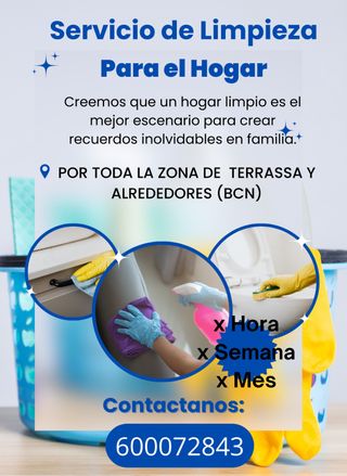 Servicio de Limpieza y Cuidado de Adulto Mayor