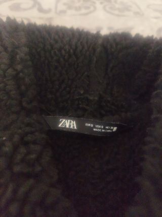 Cazadora Zara Negra