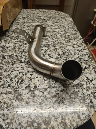 Tubo de escape intermedio inox BMW