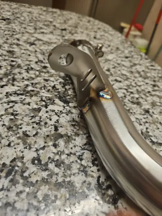 Tubo de escape intermedio inox BMW