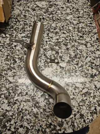 Tubo de escape intermedio inox BMW