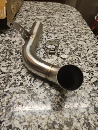 Tubo de escape intermedio inox BMW