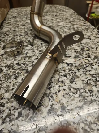 Tubo de escape intermedio inox BMW