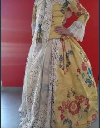 Traje de Fallera Multicolor